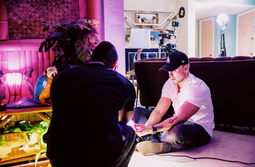 celebrity interview session